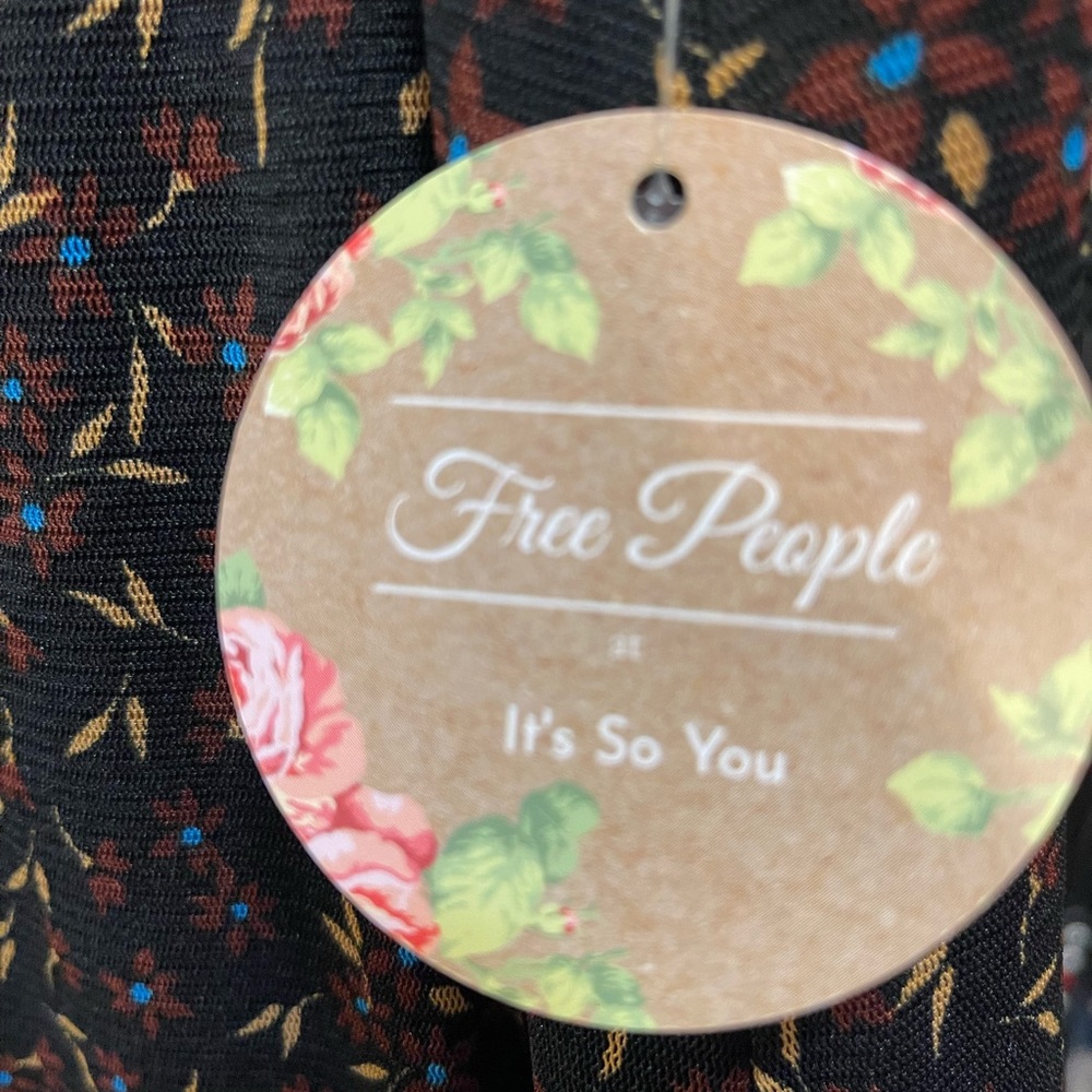 Free People Black Maxi Skirt Night Out - Picture 4 of 6